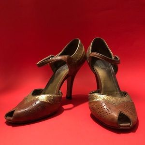 Vintage Prada leather heels